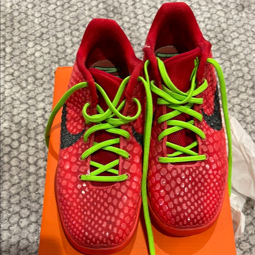 Nike Kobe 6 Reverse Grinch  4.5